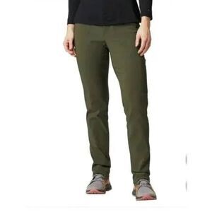 Columbia Arden Omni-Shield Straight Leg Fleece Lined Active Pant olive 14 New
